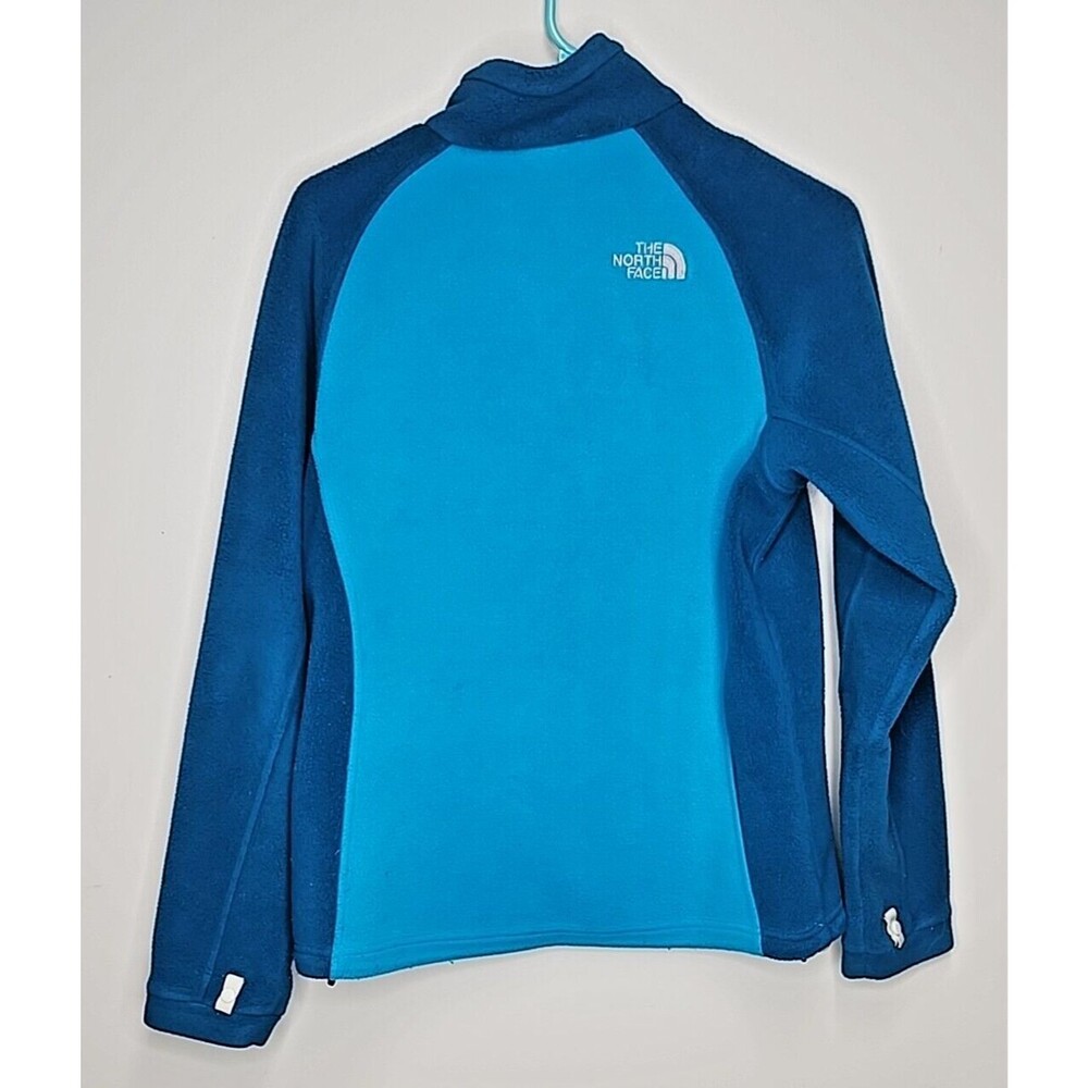 The North Face Khumbu Fleece Jacket Two Toned Colorblock Women’s Blue Sz M - Picture 2 of 6